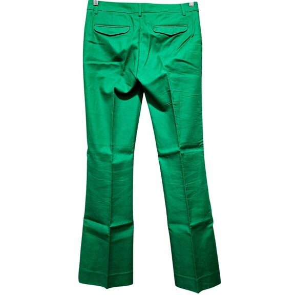 Gap Green Modern Boot Pants 4R Womens Tailored Fit Cotton Blend - Picture 2 of 11